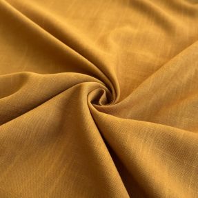 Viskóza s ľanom PREMIUM ochre