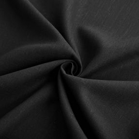 Viskóza s ľanom PREMIUM black