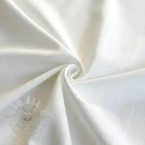 Tkanina wiskozowa z lnem PREMIUM off white