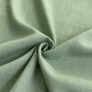 Viskóza s ľanom PREMIUM old green