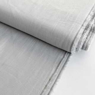 Wiskoza z lnem PREMIUM light grey