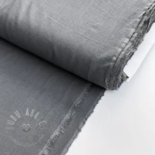 Tkanina wiskozowa z lnem PREMIUM middle grey