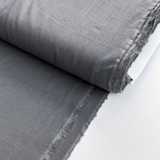 Wiskoza z lnem PREMIUM middle grey