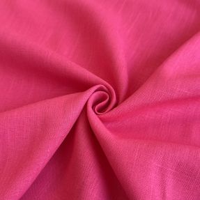 Viskóza s ľanom PREMIUM fuchsia
