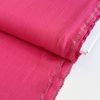 Viskóza s ľanom PREMIUM fuchsia