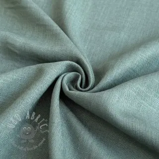 Tkanina wiskozowa z lnem PREMIUM dark old green