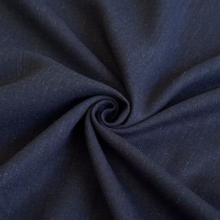 Viskóza s ľanom PREMIUM navy blue