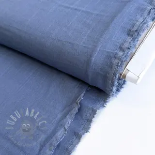 Tkanina wiskozowa z lnem PREMIUM jeans