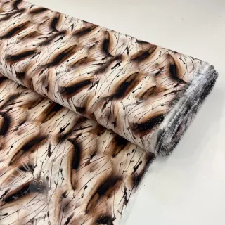 Wiskoza RAYON POPLIN Diverse graphics design F digital print