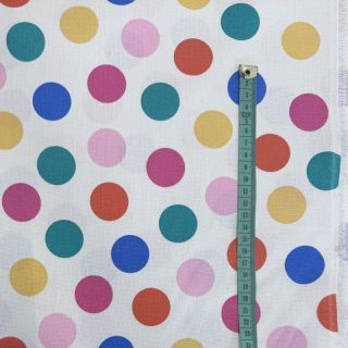 Dekoračná látka premium Confetti Polka Dot