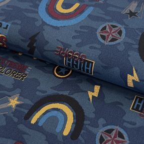 Dekoračná látka premium Army Power