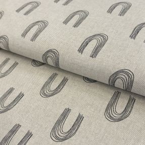 Tkanina dekoracyjna Linenlook Dancing Rainbow