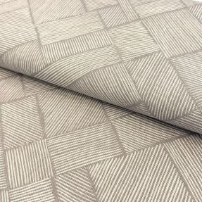 Dekoračná látka Linenlook Line Diagonal Patchwork linen