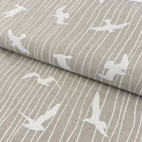 Tkanina dekoracyjna Linenlook Iconic Seagull Stripe linen