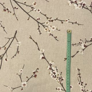 Tkanina dekoracyjna Linenlook Japanese Blossom