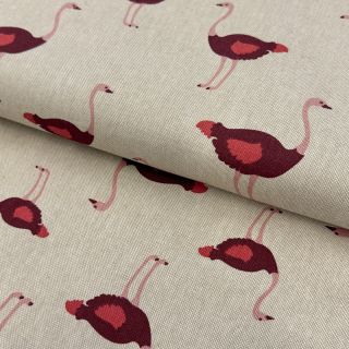 Tkanina dekoracyjna Linenlook Ostrich