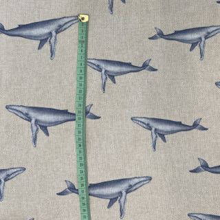 Tkanina dekoracyjna Linenlook Sperm whale