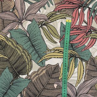 Tkanina dekoracyjna premium Tropical flora