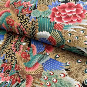Bawełna JAPAN Hoshi emeraude