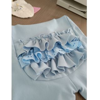 Koronka Heart light blue