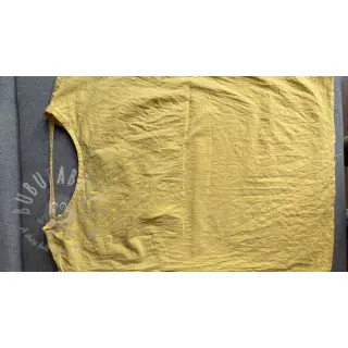 Bawełniana tkanina z lnem yellow