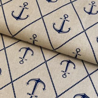 Tkanina dekoracyjna Linenlook Anchor Hope Icon