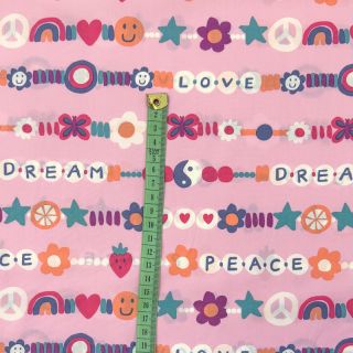 Bawełna Love dream pink