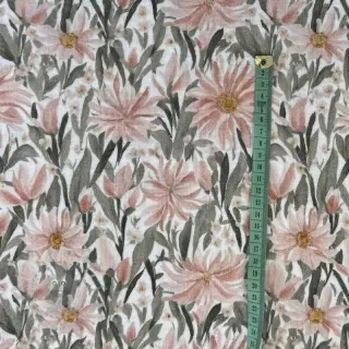 Muślin double gauze Bunches of flowers digital print