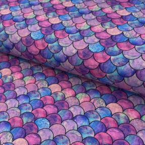 Jersey Mermaid scales digital print