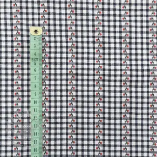 Bawełniana tkanina JACQUARD Climbing navy