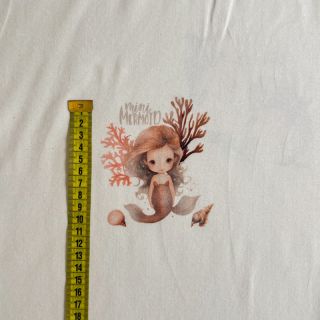 Dzianina Baby Mermaid PANEL digital print