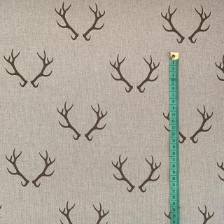 Tkanina dekoracyjna Linenlook Deer antlers