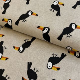 Tkanina dekoracyjna Linenlook Toucan