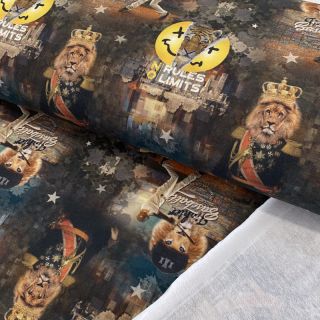 Dzianina dresowa Rules limits digital print