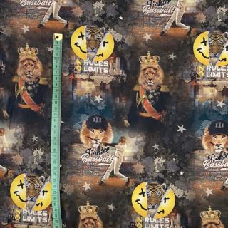 Dzianina dresowa Rules limits digital print