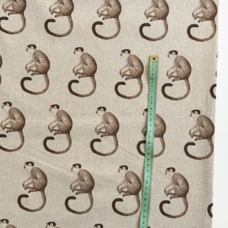Tkanina dekoracyjna Linenlook Monkey Business