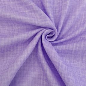 Dvojitá gázovina/mušelín Vintage violet