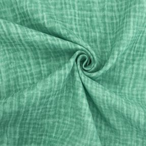Podwójna gaza/muslin Vintage green