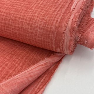 Podwójna gaza/muslin Vintage red