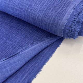 Podwójna gaza/muslin Vintage cobalt
