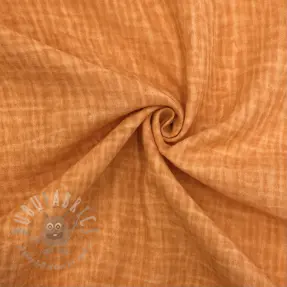 Muślin double gauze Vintage orange