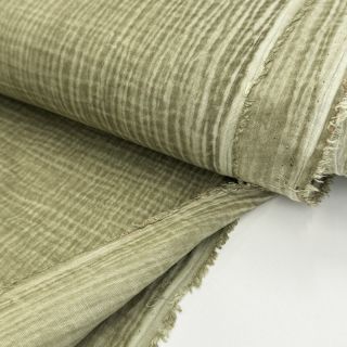 Podwójna gaza/muslin Vintage khaki