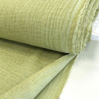 Podwójna gaza/muslin Vintage lime