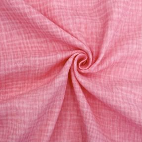 Dvojitá gázovina/mušelín Vintage pink