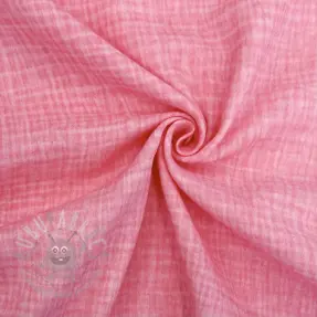 Muślin double gauze Vintage pink