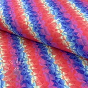 Jersey Kaleido rainbow dark digital print