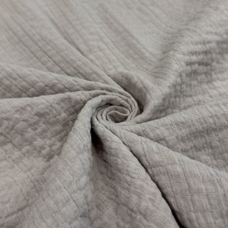 Bavlnená látka STRETCH Baby beige
