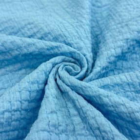 Bavlnená látka STRETCH Baby blue