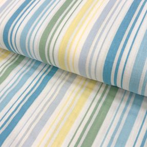 Podwójna gaza/muslin Beach Stripe blue