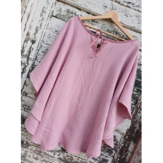 Podwójna gaza/muslin light lilac ORGANIC